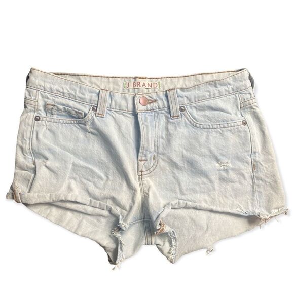 J Brand SZ 28 light wash denim shorts - Picture 1 of 3